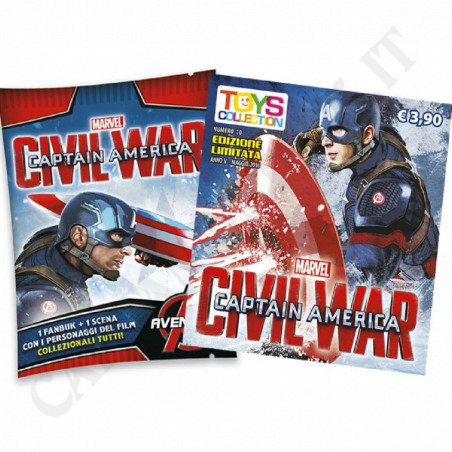 Acquista Captain America Civil War - Bustina con Personaggio + Fanbuk e Scena a soli 2,50 € su Capitanstock  Acquista Captain America Civil War - Bustina con Personaggio + Fanbuk e Scena a soli 2,50 € su Capitanstock