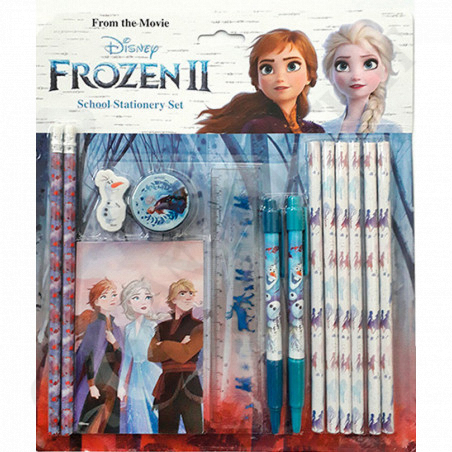 Acquista Disney Frozen II - Set Scuola 14 Pezzi a soli 4,75 € su Capitanstock 