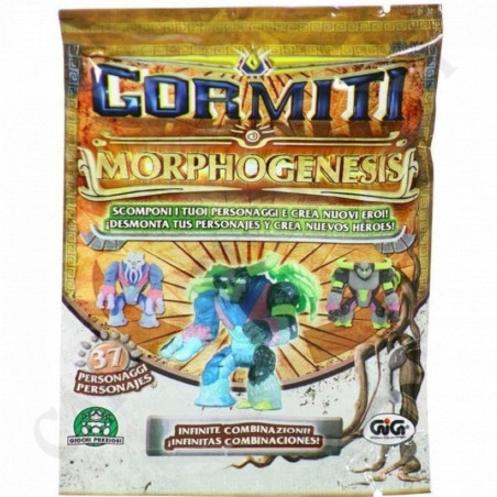 Acquista Gormiti Morphogenesis Bustina Con Personaggio A Sorpresa 3+ a soli 2,50 € su Capitanstock 