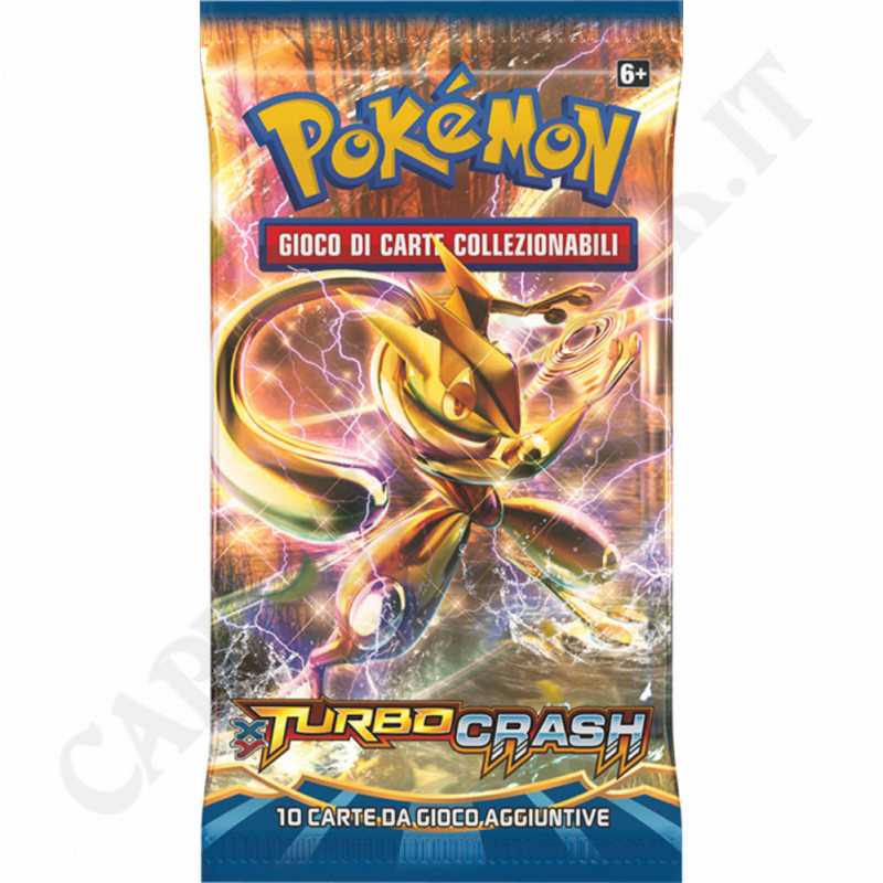 Acquista Pokémon - XY Turbo Crash - Bustina 10 Carte Aggiuntive - Rarità - IT a soli 26,50 € su Capitanstock 