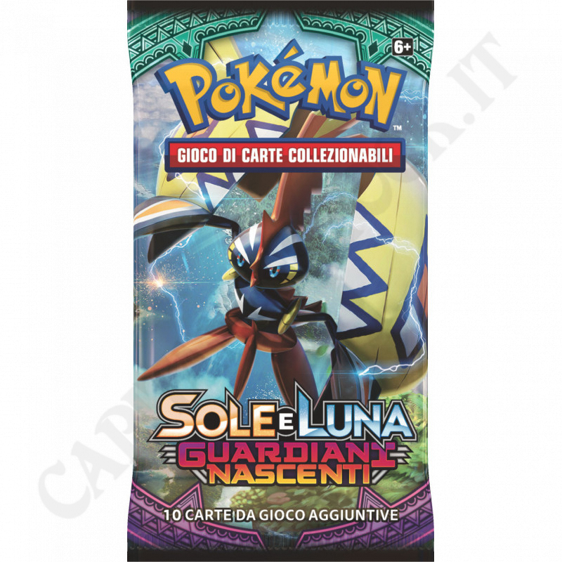 Buy Pokémon - Sun And Moon Guardians Rising - Pack of 10 Additional Cards - IT at only €5.45 on Capitanstock