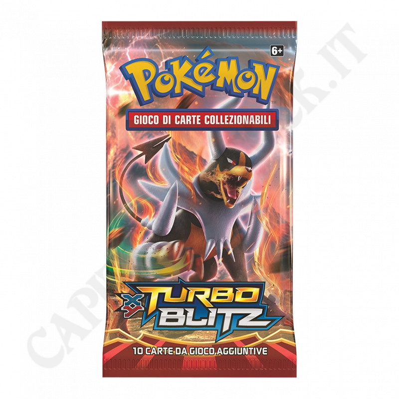 Acquista Pokémon - XY Turbo Blitz - Bustina 10 Carte Aggiuntive - Rarità - IT a soli 13,50 € su Capitanstock 