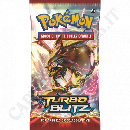 Acquista Pokémon - XY Turbo Blitz - Bustina 10 Carte Aggiuntive - Rarità - IT a soli 13,50 € su Capitanstock 