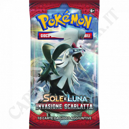 Acquista Pokémon Sole E Luna Invasione Scarlatta - Bustina 10 Carte Aggiuntive a soli 4,90 € su Capitanstock 