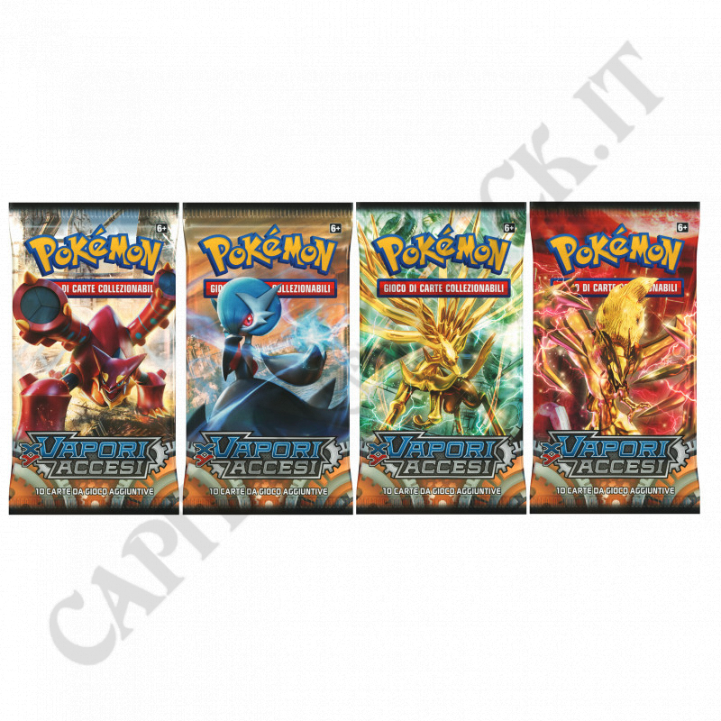 Pokémon - XY On Vapors - Pack of 10 Additional Cards - IT