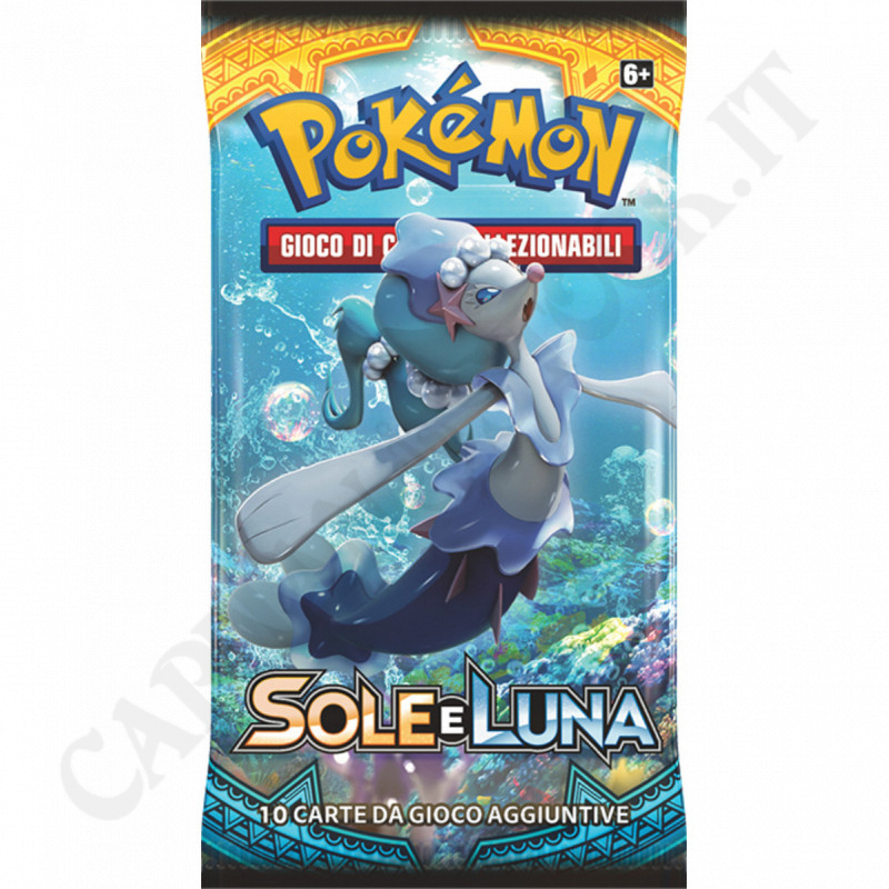 Acquista Pokémon Sole E Luna - Bustina 10 Carte Aggiuntive - IT a soli 7,90 € su Capitanstock 