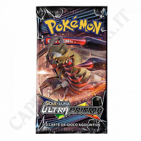 Acquista Pokémon - Sole E Luna Ultra Prisma - Bustina 10 Carte Aggiuntive - IT a soli 5,90 € su Capitanstock 