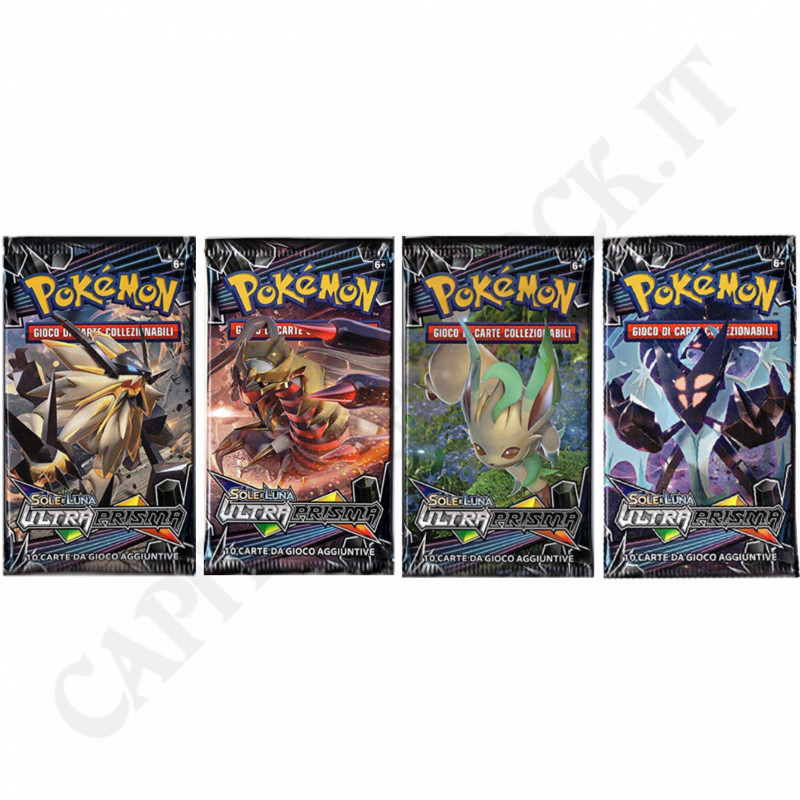 Pokémon - Sun And Moon Ultra Prism - Pack of 10 Additional Cards - IT