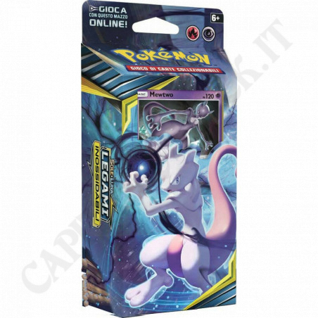 Acquista Pokémon Deck - Sole & Luna Legami Inossidabili Mente Marziale - Mewtwo Ps 120 a soli 14,90 € su Capitanstock 