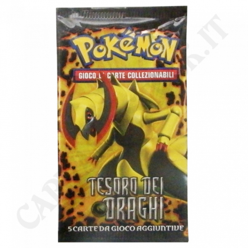 Acquista Pokèmon - Tesoro dei Draghi - Bustina 10 Carte Aggiuntive - IT a soli 29,00 € su Capitanstock 