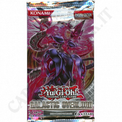 Yu-Gi-Oh!-  Bustina Galactic Overlord - 9 Carte - Edizione Inglese - 6+