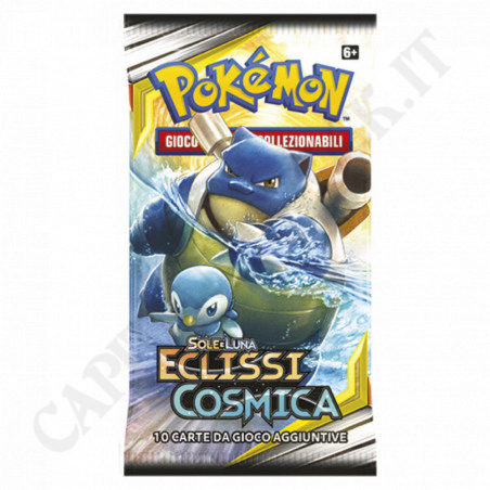 Acquista Pokémon Sole e Luna Eclissi Cosmica Bustina 6+ a soli 6,80 € su Capitanstock 