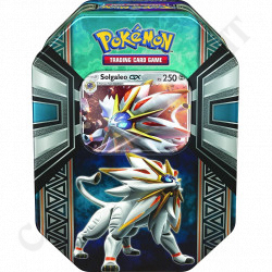 Pokemon - Tin Box Scatola di Latta - Solgaleo Gx Ps 250 - Confezione Speciale