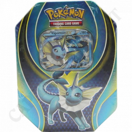 Acquista Pokémon - Tin Box Scatola di Latta - Vaporeon EX Ps 180 - Confezione Speciale a soli 32,90 € su Capitanstock  Acquista Pokémon - Tin Box Scatola di Latta - Vaporeon EX Ps 180 - Confezione Speciale a soli 32,90 € su Capitanstock