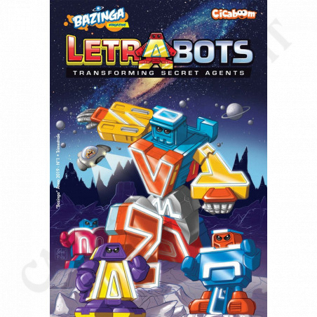 Buy Cicaboom - Letrabots Combo Big Robot Zur - Surprise Sachet at only €1.99 on Capitanstock