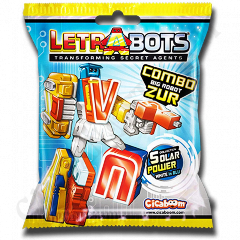 Cicaboom - Letrabots Combo Big Robot Zur - Surprise Sachet