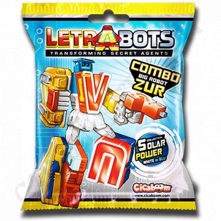 Buy Cicaboom - Letrabots Combo Big Robot Zur - Surprise Sachet at only €1.99 on Capitanstock