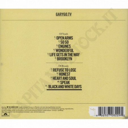 Acquista Gary Go - Of Youth - Of Beauty a soli 6,90 € su Capitanstock 