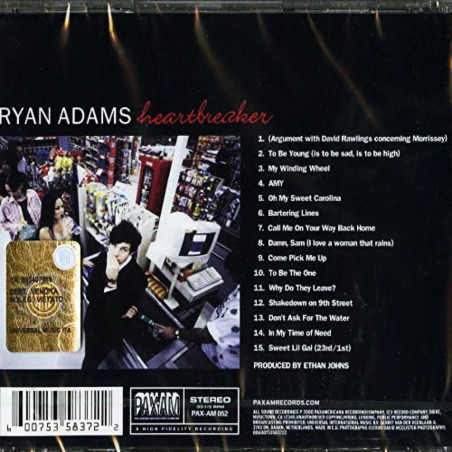 Buy Ryan Adams - Heartbreaker CD at only €8.00 on Capitanstock