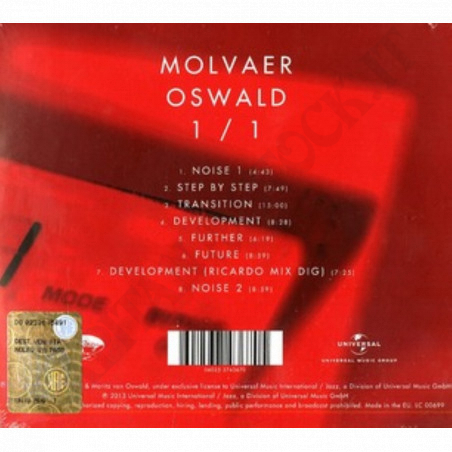 Buy NIils Petter Molvaer & Moritz Von Oswald - 1/1 - CD at only €8.00 on Capitanstock