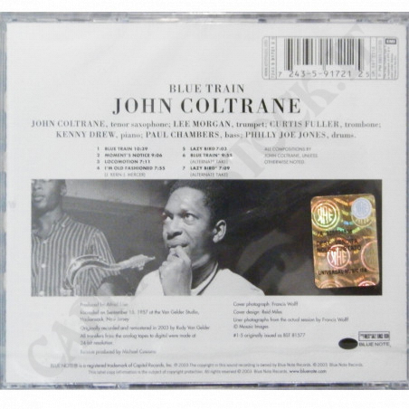 Acquista John Coltrane - Blue Train - CD a soli 10,49 € su Capitanstock 