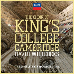 Acquista David Willcocks - The Choir Of King's College Cambridge Cambridge - Cofanetto CD a soli 63,99 € su Capitanstock 