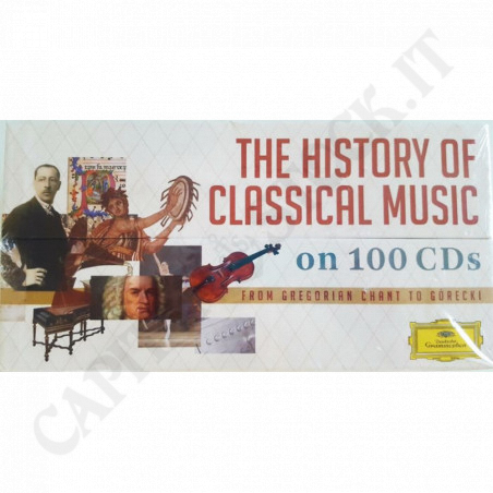 Acquista The History of Classical Music on 100 CD - Box Set 100 Cds a soli 143,10 € su Capitanstock 