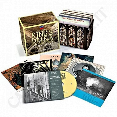 Acquista David Willcocks - The Choir Of King's College Cambridge Cambridge - Cofanetto CD a soli 63,99 € su Capitanstock 