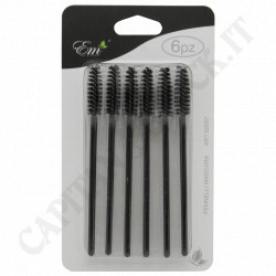 Buy E.M Beauty - Mascara Brushes Reusable 6Pcs at only €2.59 on Capitanstock