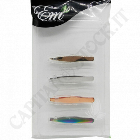 Buy E.M Beauty - Set of 4 Small Tweezers at only €4.90 on Capitanstock Buy E.M Beauty - Set of 4 Small Tweezers at only €4.90 on Capitanstock