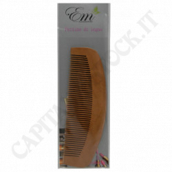 E.M Beauty - Half Moon Wooden Comb