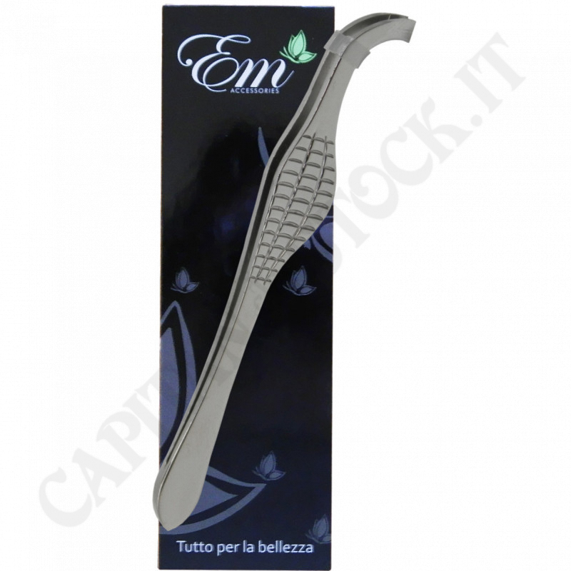 E.M Beauty - Hook Shaped Eyelash Tweezers