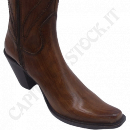 Buy Miss Roberta - Western Style Brown Woman Boot - Craft Production at only €21.95 on Capitanstock