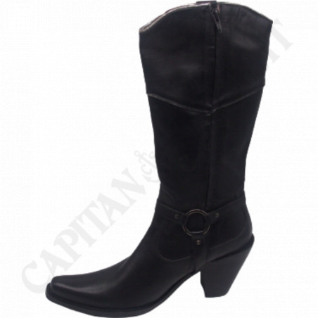 Buy Miss Roberta - Black Woman Boot - Handmade Production at only €19.00 on Capitanstock