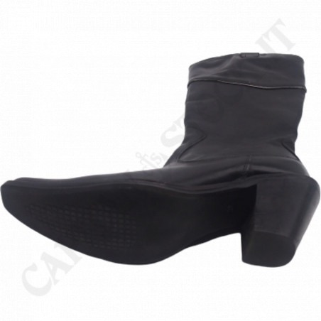 Acquista Miss Roberta - Stivale Donna Nero Stile Western -Tacco 8 cm - Produzione Artigianale a soli 19,00 € su Capitanstock 
