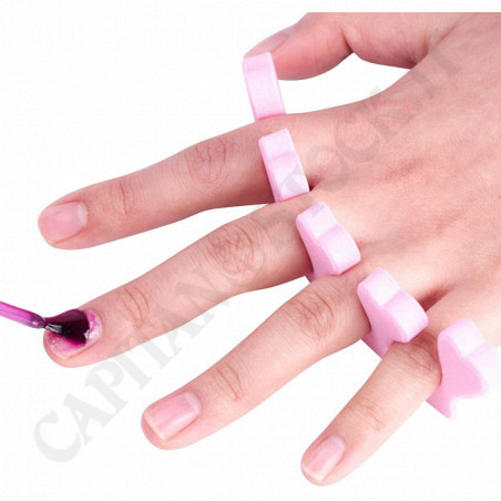 Buy E.M Beauty- Yellow Manicure / Pedicure Finger Separator at only €2.20 on Capitanstock