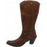 Buy Miss Roberta - Brown Woman Boot With Ornamental Ring - 8 cm heel - Craft Production at only €19.00 on Capitanstock Buy Miss Roberta - Brown Woman Boot With Ornamental Ring - 8 cm heel - Craft Production at only €19.00 on Capitanstock