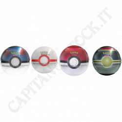 Pokémon TGC : Pokémon Tin Pokéball - con Piccole Imperfezioni - Packaging Rovinato