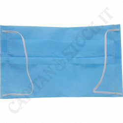 Mascherina Color Azzurro- Per Pulizia Materiale TNT Idrorepellente Alta Capacità Filtraggio