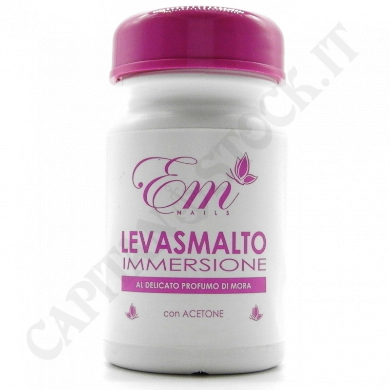 E.M Beauty - Nails - Nail polish remover Acetone For Nails - Blackberry Scent 70 ml