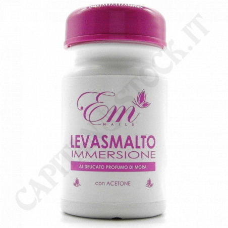 Acquista E.M Beauty - Nails - Levasmalto Immersione Acetone Per Unghie - Profumo di Mora 70 ml a soli 3,50 € su Capitanstock 