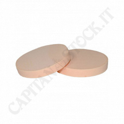E.M Beauty - Round Makeup Sponge in Latex for Face Cleaning - 1 Piece