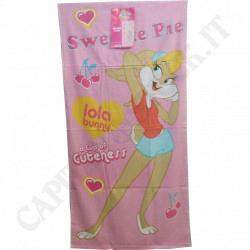 Asciugamano - Telo Mare Looney Tunes  Sweet Pie Lola Bunny - 76x152 cm