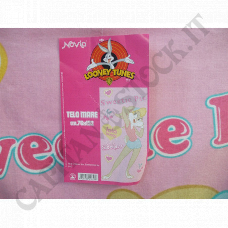 Acquista Asciugamano - Telo Mare Looney Tunes Sweet Pie Lola Bunny - 76x152 cm a soli 2,86 € su Capitanstock 