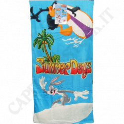 Buy Novia towel - Beach towel Looney Tunes Active Summer Days - Microfibra 76x152 cm at only €3.10 on Capitanstock