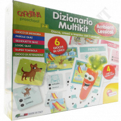 Lisciani Giochi - Talking Carrot Multikit Dictionary 3-6 Years - Lexical Environments