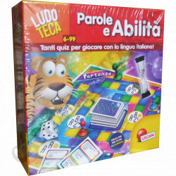 Lisciani Giochi - Words and Skills Games Library - Play with Italian