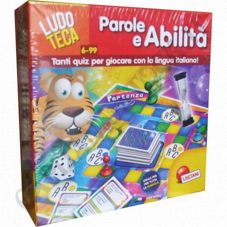 Buy Lisciani Giochi - Words and Skills Games Library - Play with Italian at only €6.90 on Capitanstock