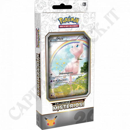 Acquista Pokémon Collezione Misteriosi Mew Ps 70 Chiaroveggente - Minideck Collezione a soli 139,00 € su Capitanstock 