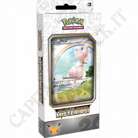 Acquista Pokémon Collezione Misteriosi Mew Ps 70 Chiaroveggente - Minideck Collezione a soli 139,00 € su Capitanstock  Acquista Pokémon Collezione Misteriosi Mew Ps 70 Chiaroveggente - Minideck Collezione a soli 139,00 € su Capitanstock